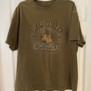 Deer Valley saloon spend your bucks here Tshirt